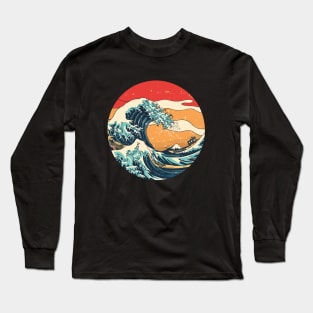 Retro waves Long Sleeve T-Shirt
